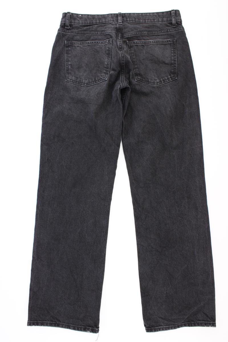 Zara Baggy Jeans Gr. 38 grau aus Baumwolle