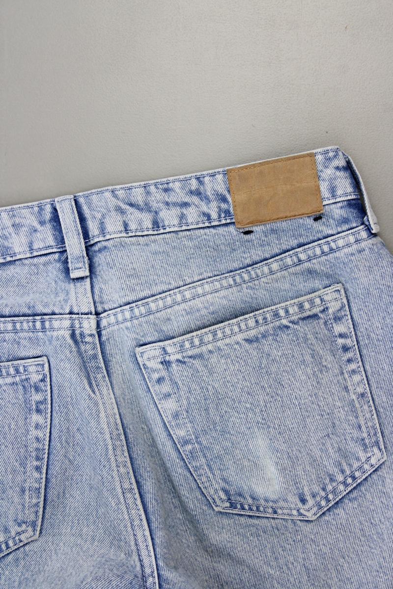 Weekday Straight Jeans Gr. W28/L34 Modell Arrow blau aus Baumwolle