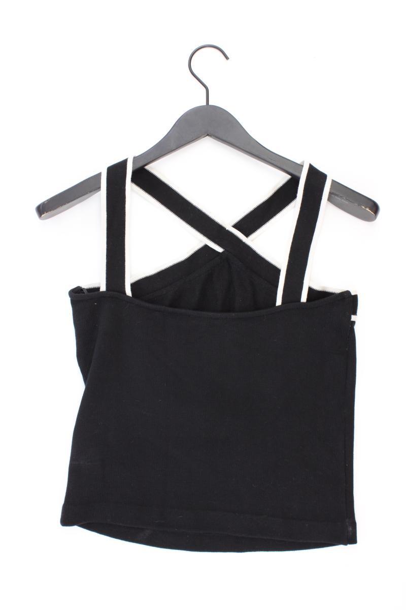 Massimo Dutti Trägertop Gr. M schwarz aus Baumwolle