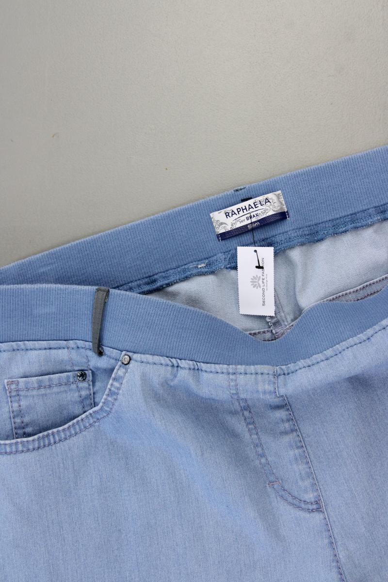 Raphaela by Brax Straight Jeans Gr. 44 Modell Pamina blau aus Baumwolle