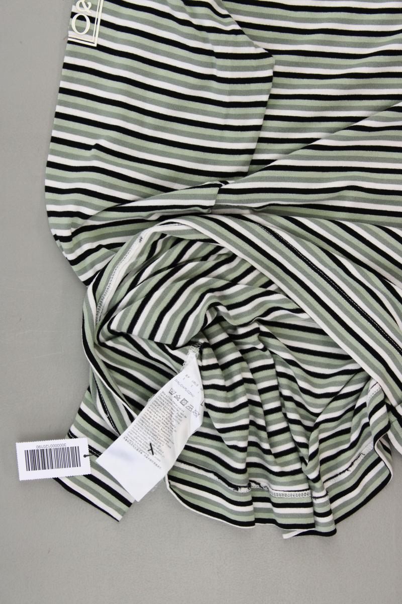 Betty & Co. Ringelshirt Gr. L gestreift Langarm grün aus Viskose
