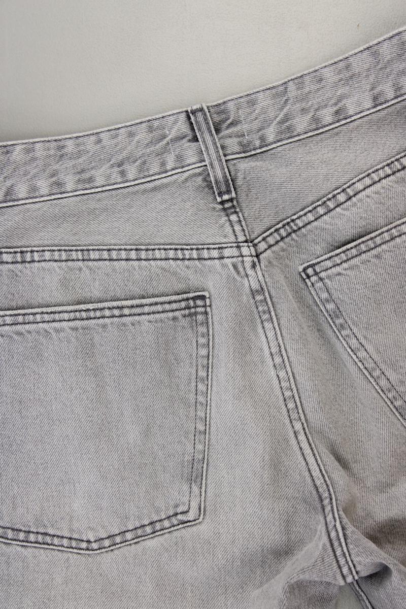 Zara Regular Jeans Gr. 40 grau aus Baumwolle