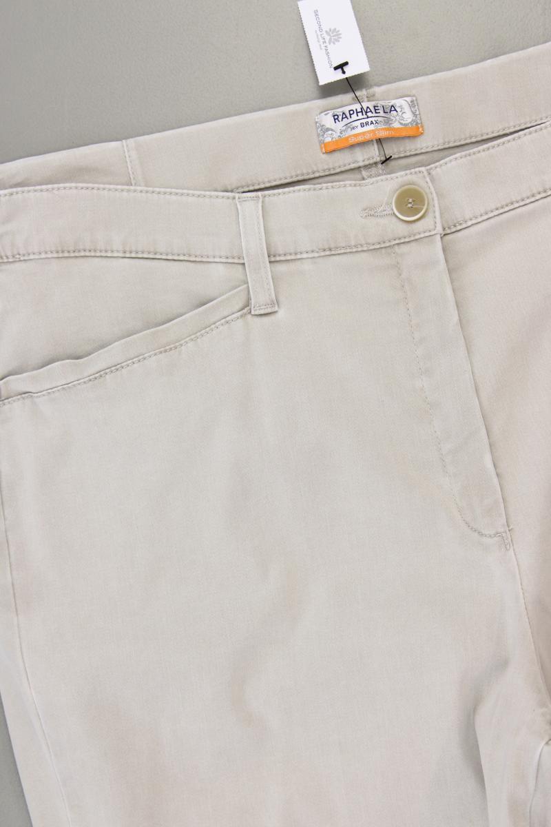 Brax Stretchhose Gr. 44 Modell Lorella creme aus Baumwolle