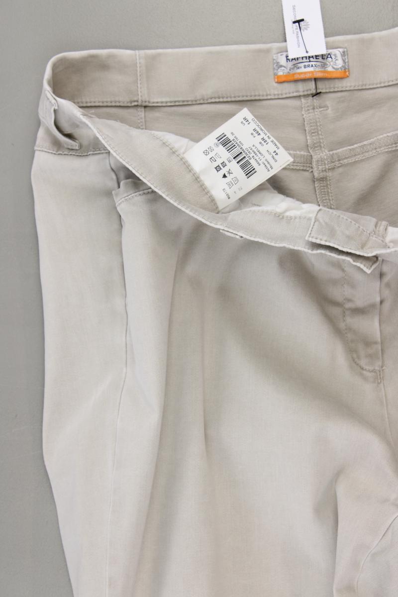 Brax Stretchhose Gr. 44 Modell Lorella creme aus Baumwolle