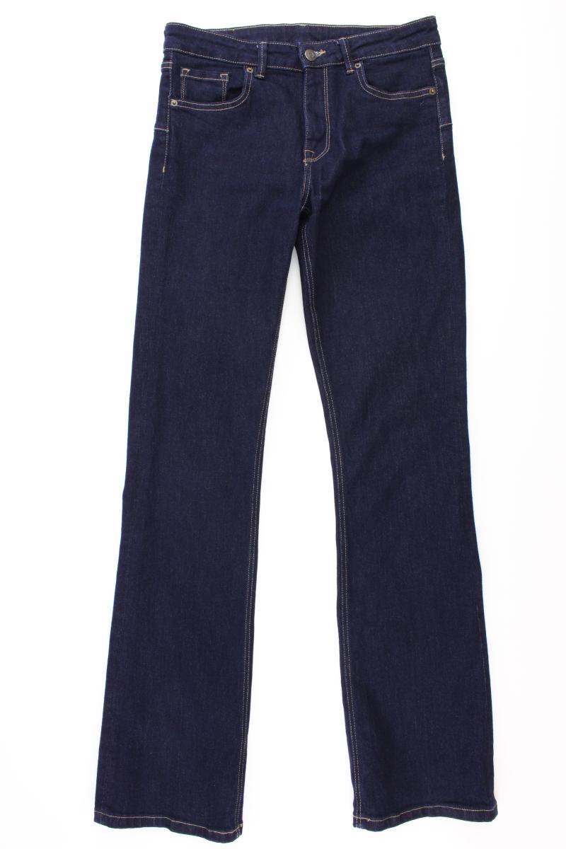 Zara Boot Cut Jeans Gr. 38 blau aus Baumwolle