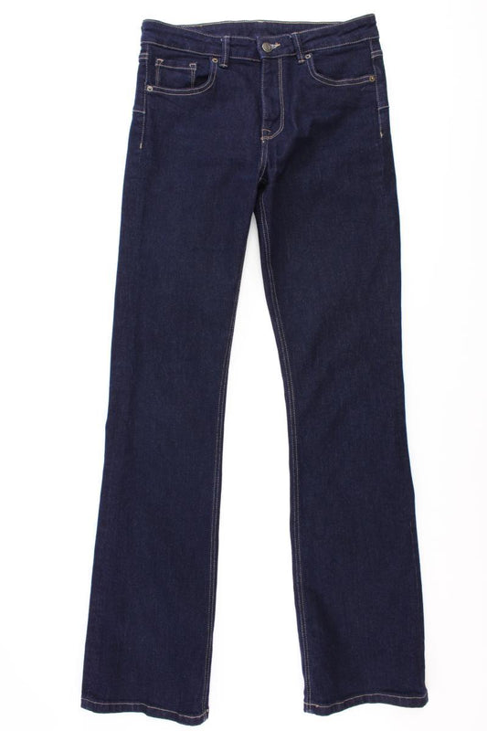 Zara Boot Cut Jeans Gr. 38 blau aus Baumwolle