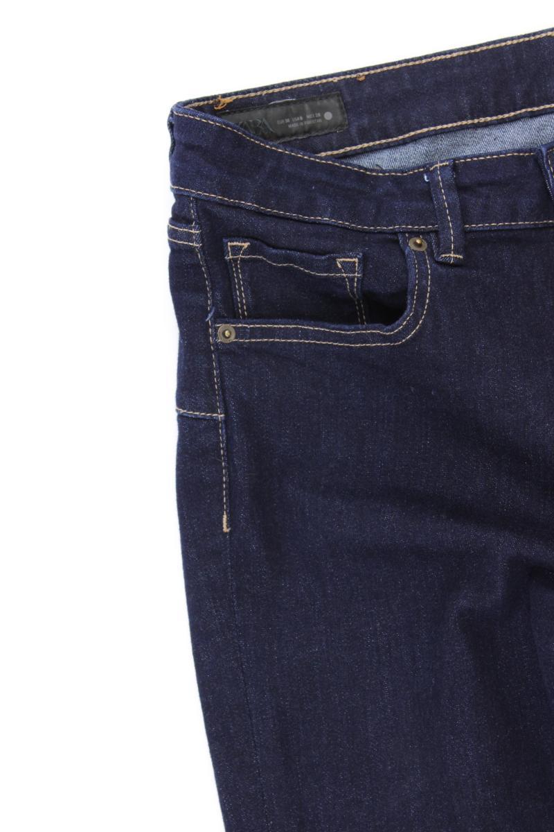 Zara Boot Cut Jeans Gr. 38 blau aus Baumwolle