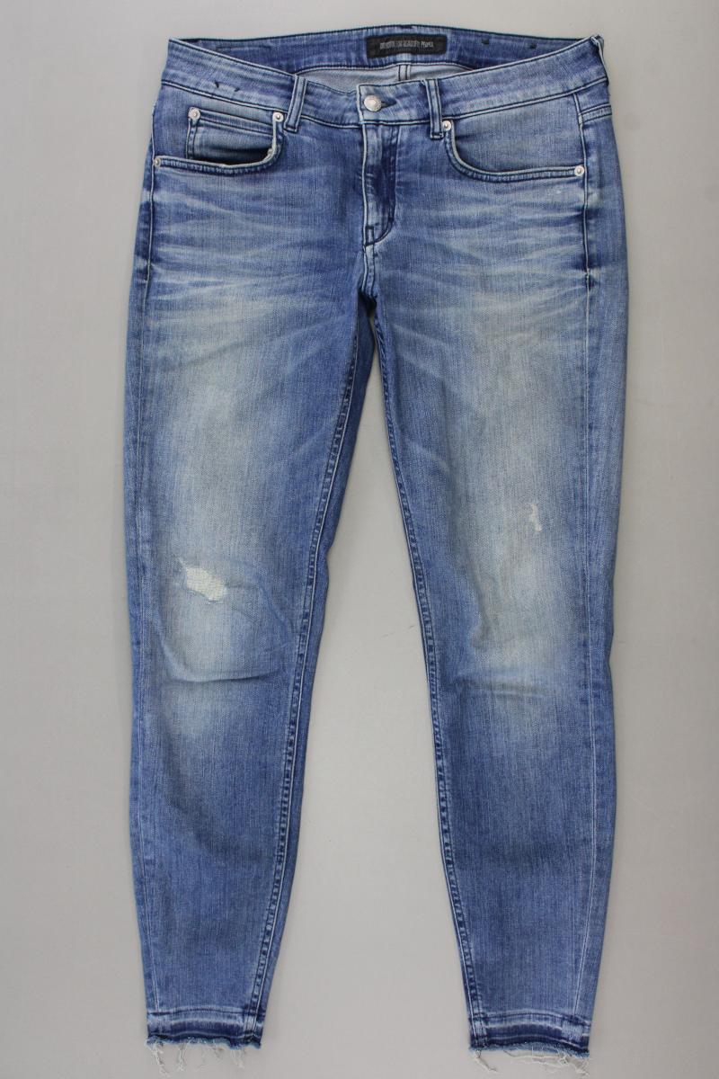Drykorn Skinny Jeans Gr. W31/L34 blau aus Baumwolle