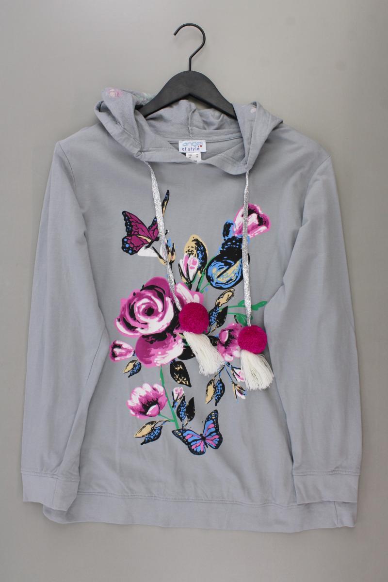 angel of style Hoodie Gr. 46 grau aus Baumwolle