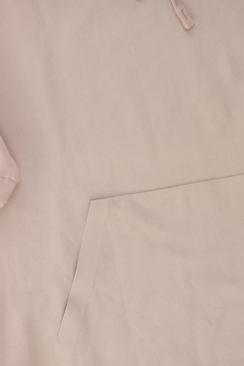 Zara Kapuzenshirt für Herren Gr. M Kurzarm creme aus Polyester