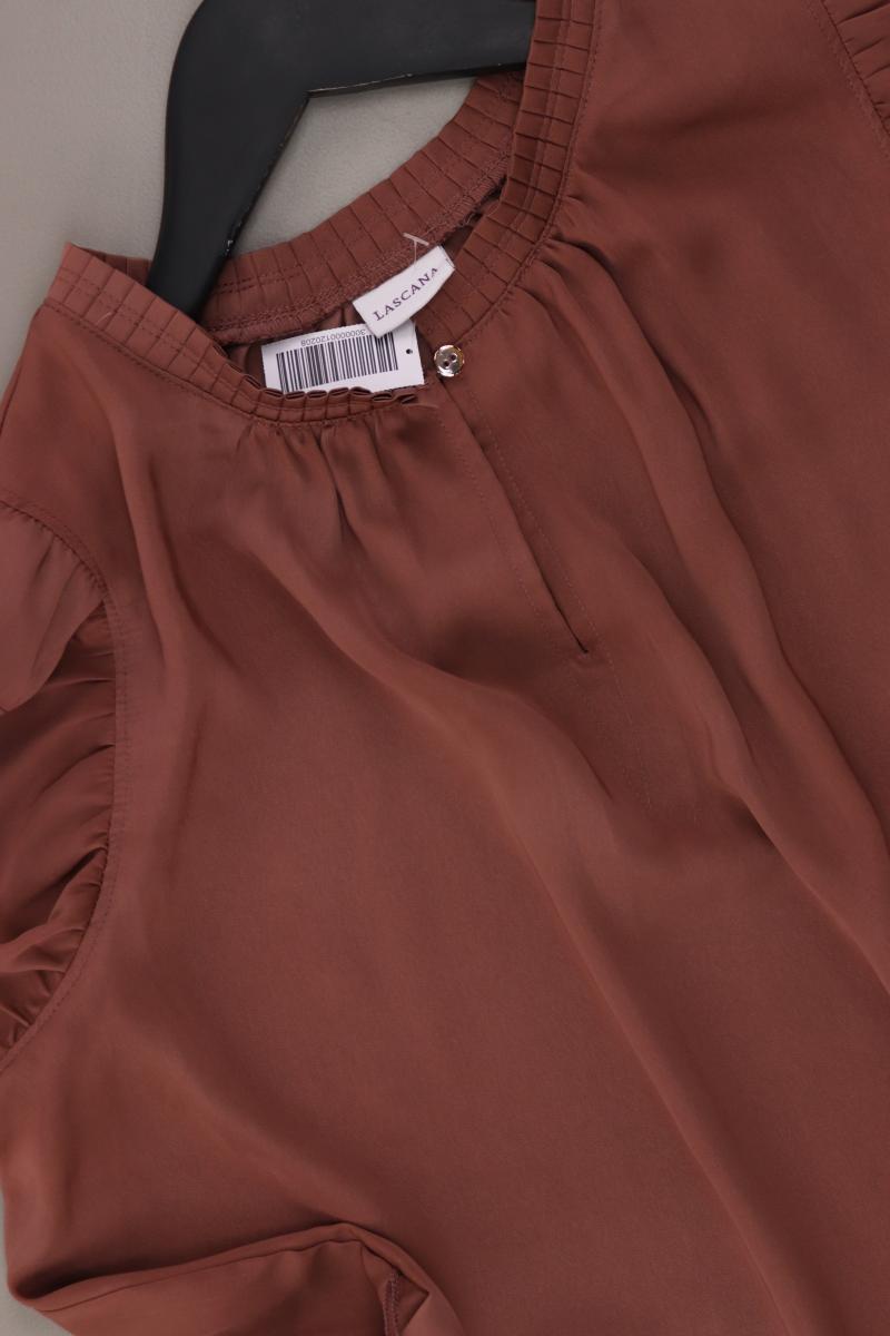 Lascana Kurzarmkleid Gr. 40 braun aus Polyester