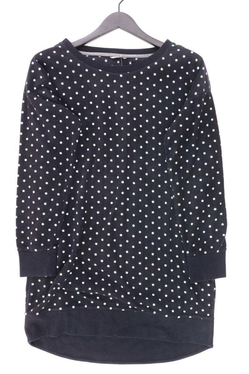 Esprit Langarmkleid Gr. 40 gepunktet schwarz aus Polyester
