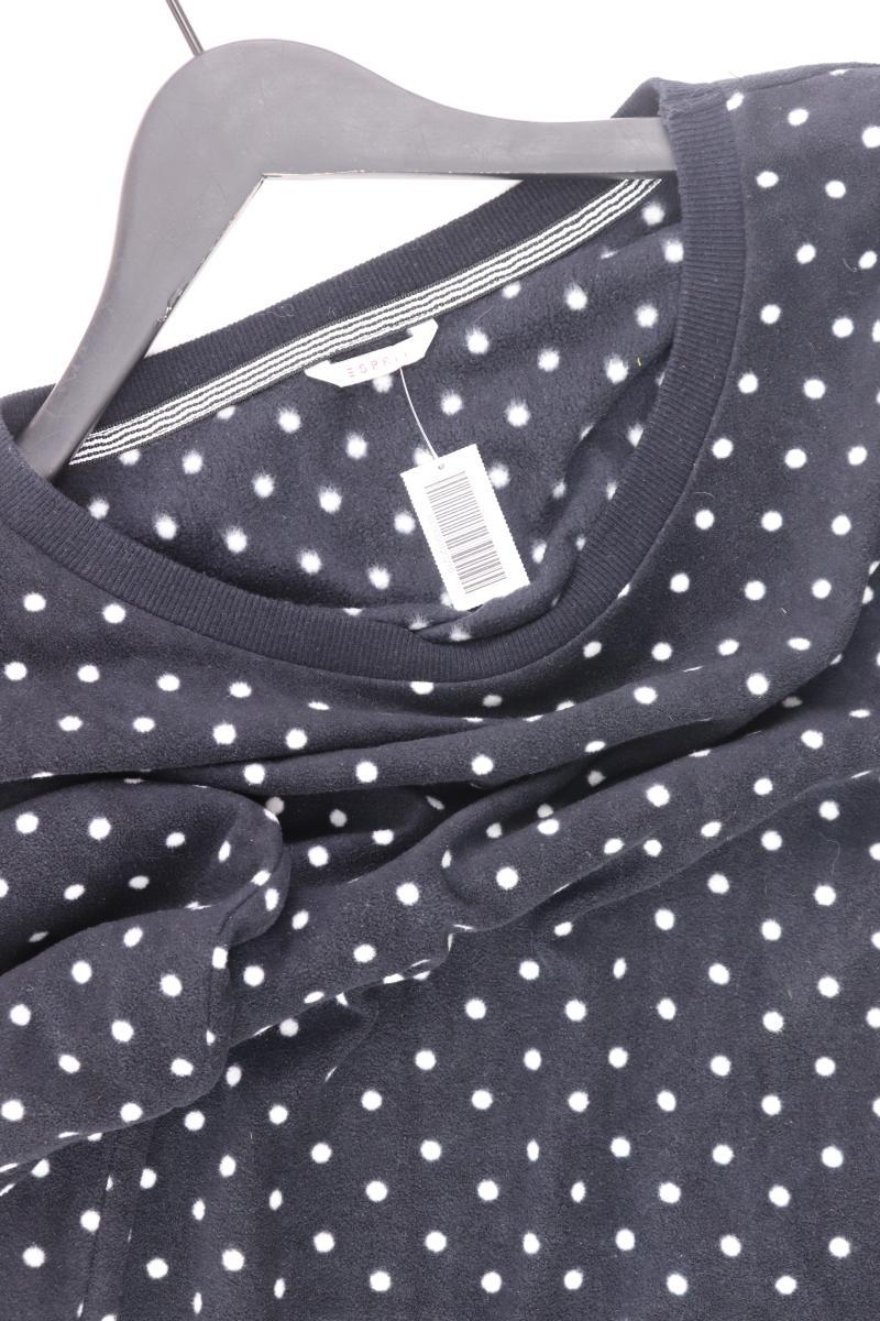 Esprit Langarmkleid Gr. 40 gepunktet schwarz aus Polyester
