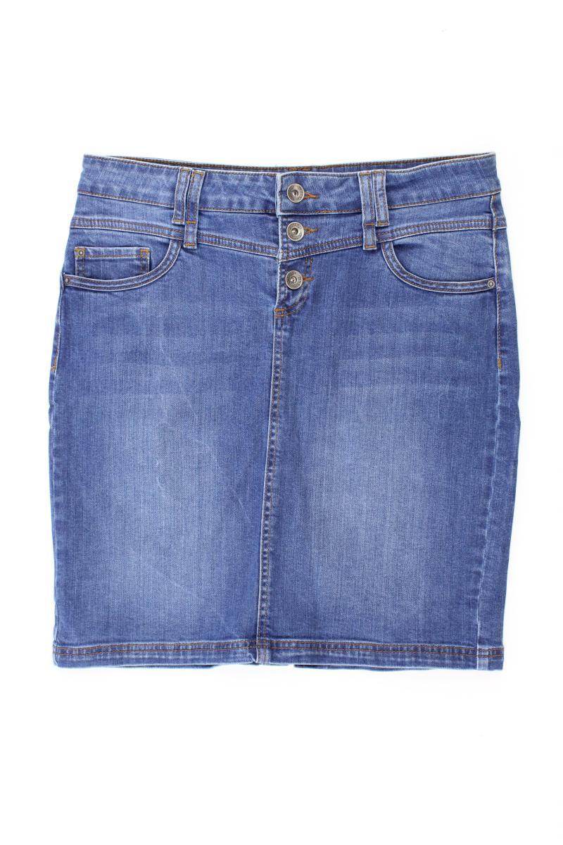 More&More Jeansrock Gr. 40 blau aus Baumwolle