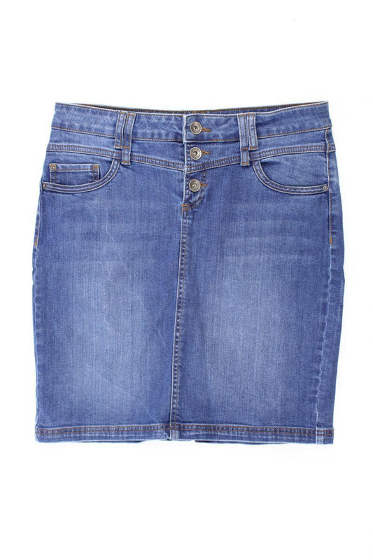 More&More Jeansrock Gr. 40 blau aus Baumwolle