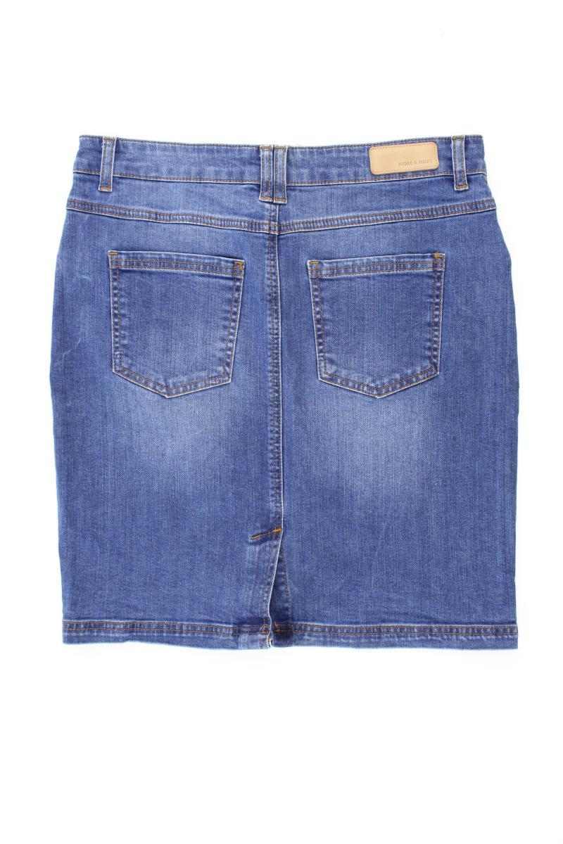 More&More Jeansrock Gr. 40 blau aus Baumwolle