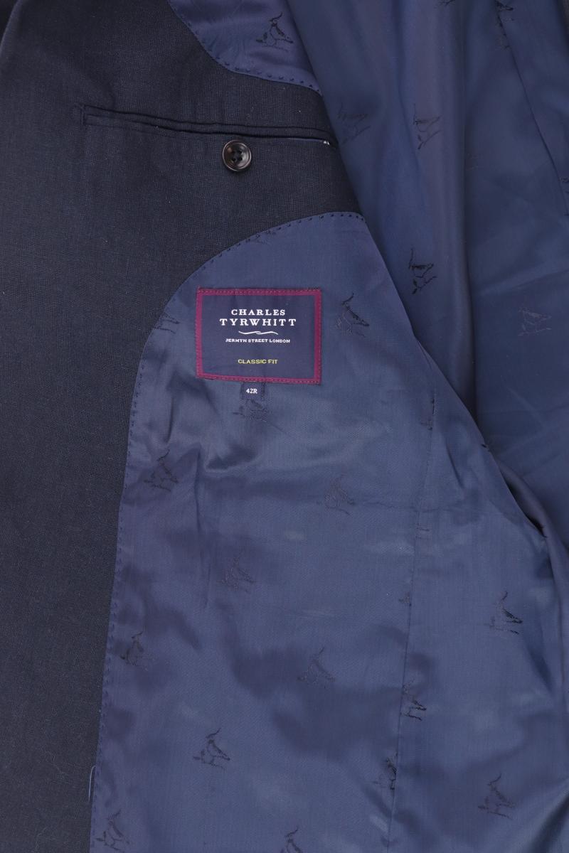 CHARLES TYRWHITT Leinensakko für Herren Gr. US 42 (L) blau