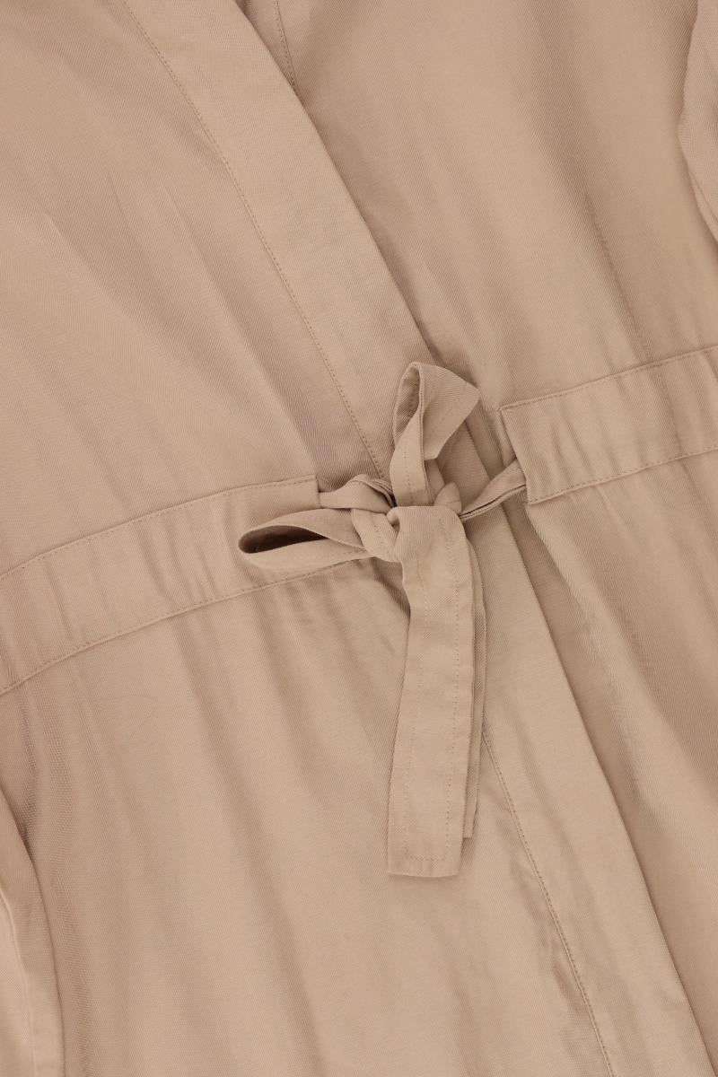 Manguun Langarmkleid Gr. 38 creme aus Viskose