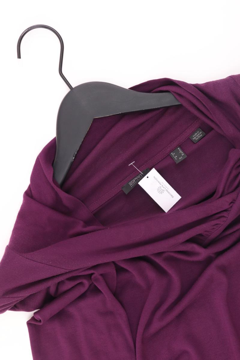 Esprit Collection Langarmpullover Gr. S lila aus Viskose