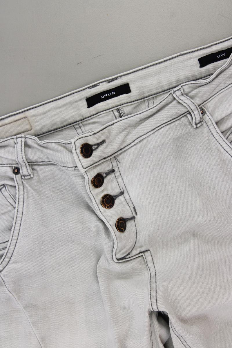 Opus Skinny Jeans Gr. 36/L32 Modell Levy grau aus Baumwolle