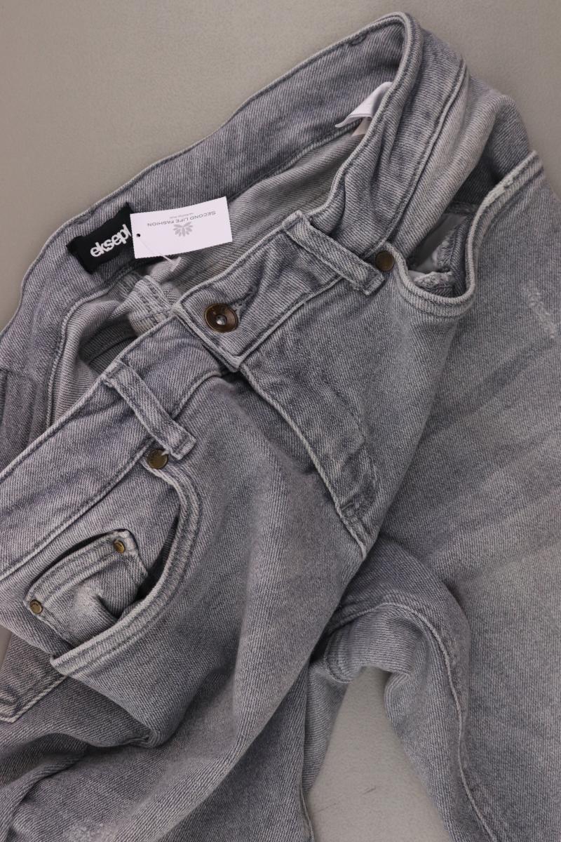 eksept Skinny Jeans Gr. W31 grau aus Baumwolle