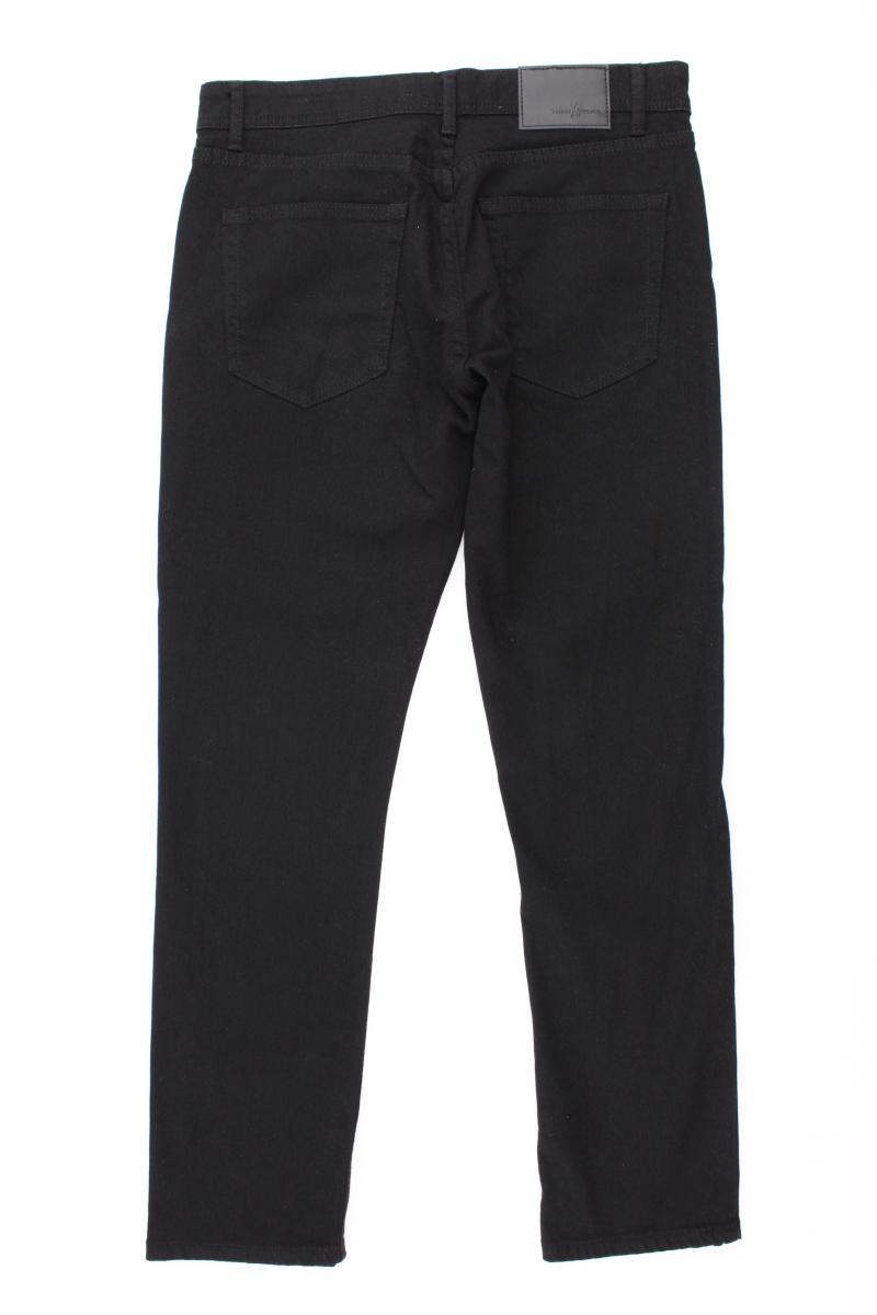Tailor Vintage Straight Jeans für Herren Gr. W30/L30 schwarz aus Baumwolle