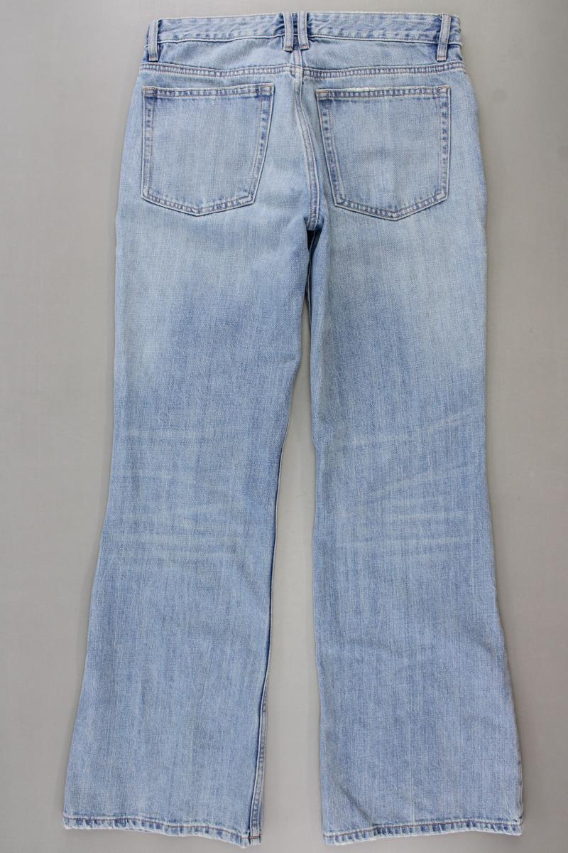 Zara Regular Jeans Gr. 38 blau aus Baumwolle