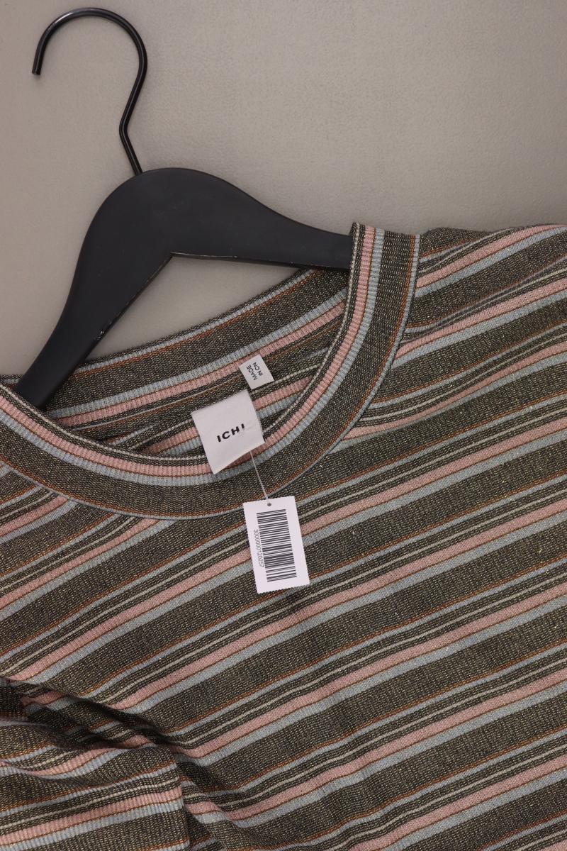 Ichi Ringelshirt Gr. XL gestreift Langarm mit Glitzer mehrfarbig aus Polyester