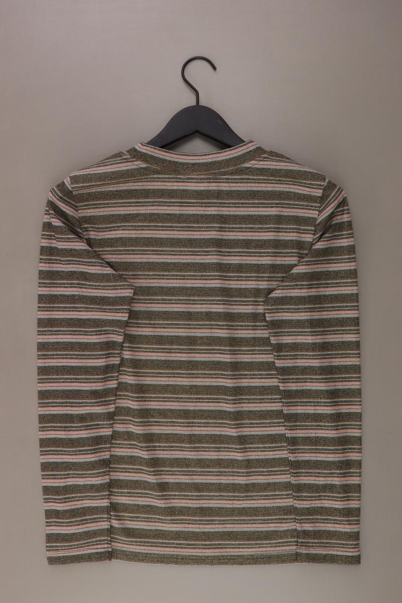 Ichi Ringelshirt Gr. XL gestreift Langarm mit Glitzer mehrfarbig aus Polyester