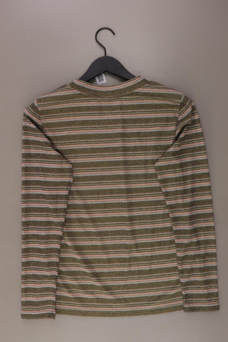 Ichi Ringelshirt Gr. XL gestreift Langarm mit Glitzer mehrfarbig aus Polyester