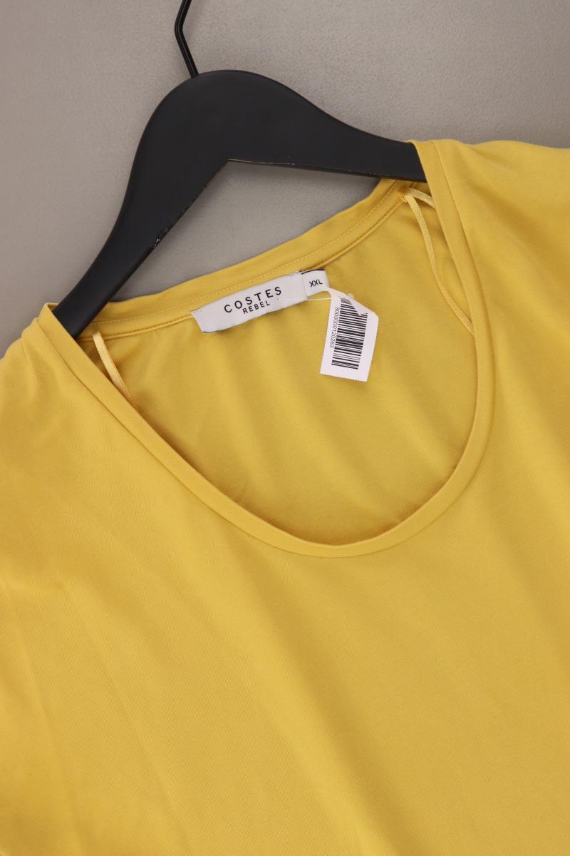 COSTES Kurzarmbluse Gr. XXL gelb