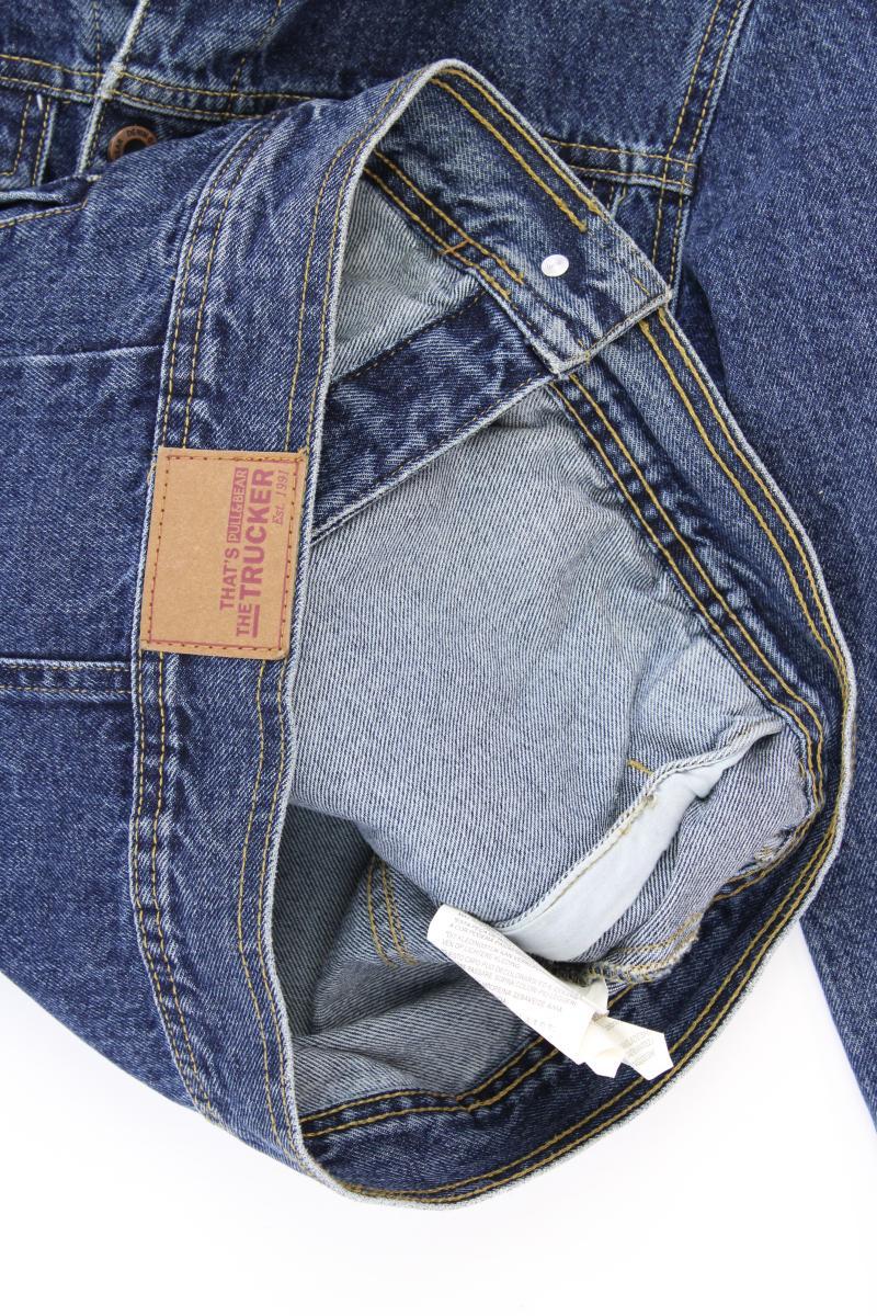 Pull&Bear Jeansjacke für Herren Gr. S blau aus Baumwolle
