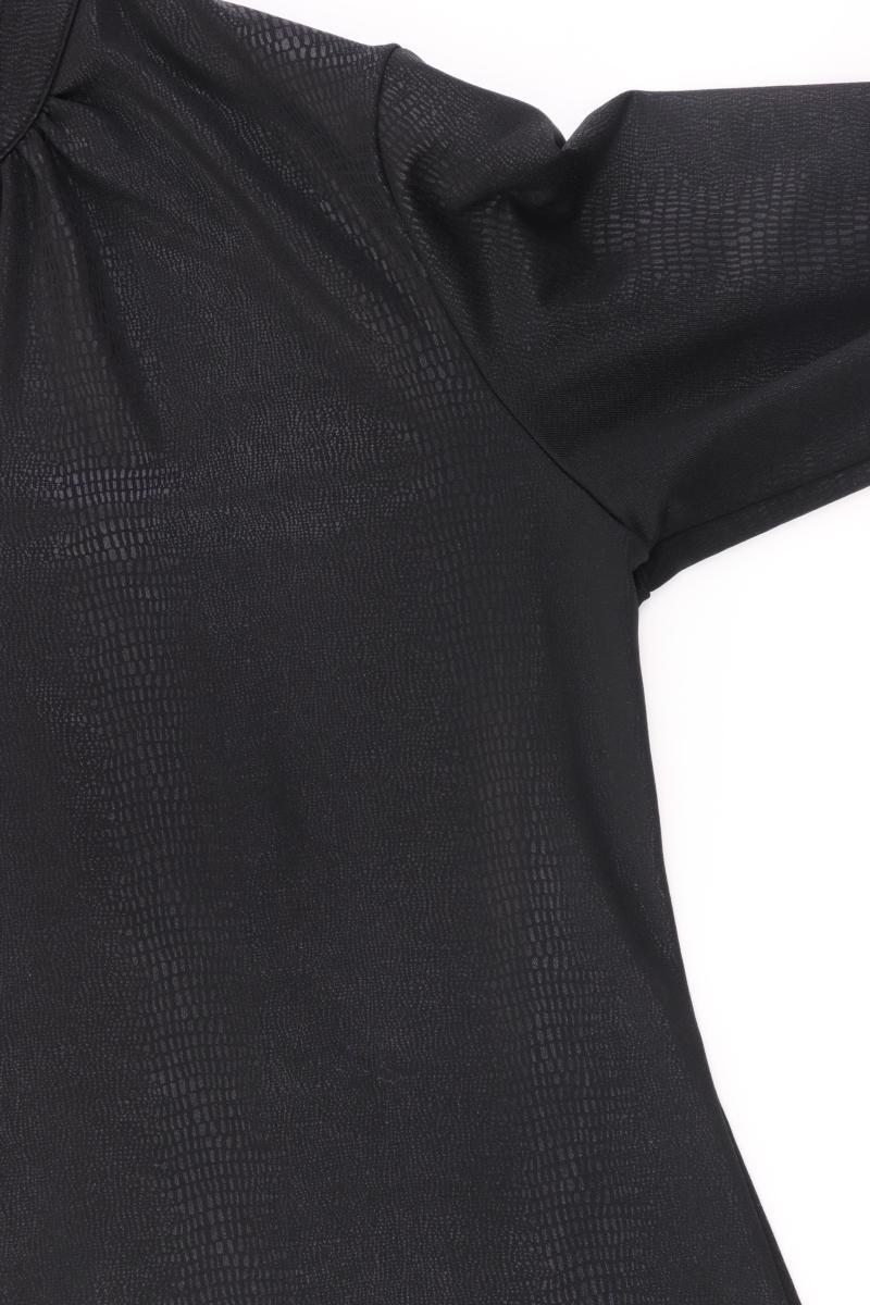 Sophia Perla Langarmbluse Gr. 40 mit Tierdruck schwarz aus Polyester