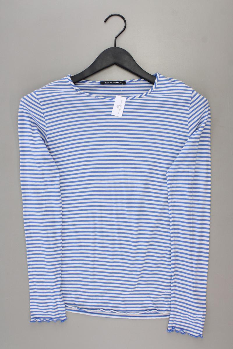 Luisa Cerano Ringelshirt Gr. S gestreift Langarm blau