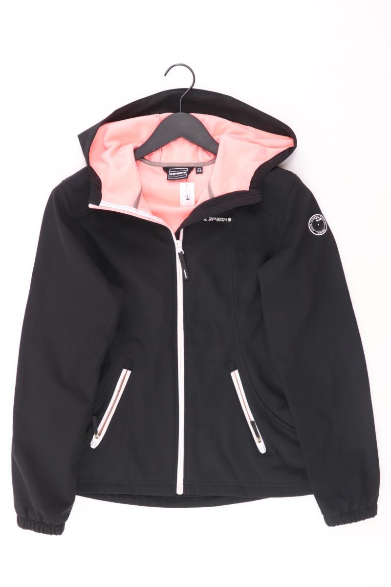 Icepeak Softshelljacke Gr. XS schwarz aus Polyester
