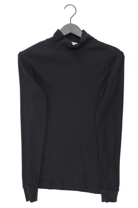 Weekday Longsleeve-Shirt Gr. XS Langarm schwarz aus Baumwolle