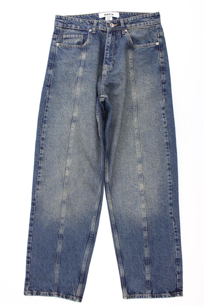 Kleidermafia Baggy Jeans für Herren Gr. W30 blau aus Baumwolle
