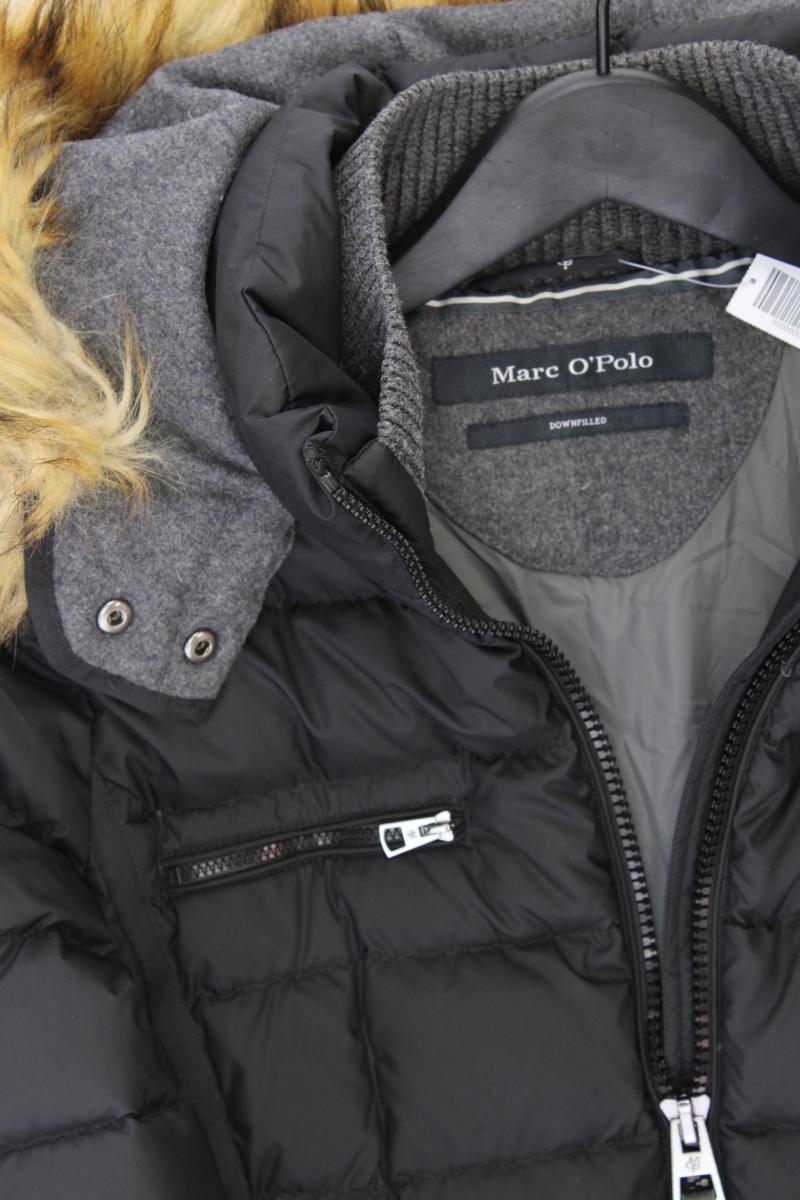 Marc O'Polo Daunenmantel Gr. 38 schwarz aus Polyester