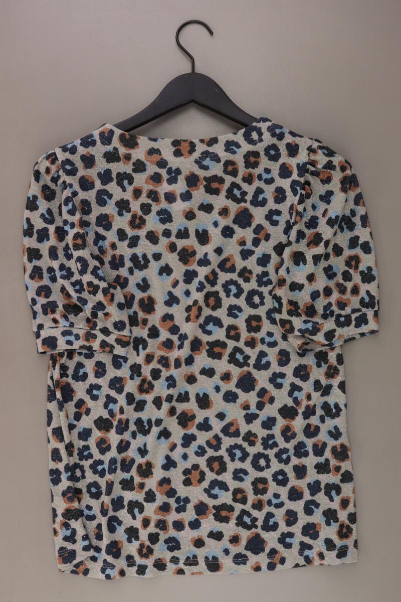 Enjoy Life T-Shirt Gr. L mit Tierdruck Kurzarm mit Glitzer mehrfarbig