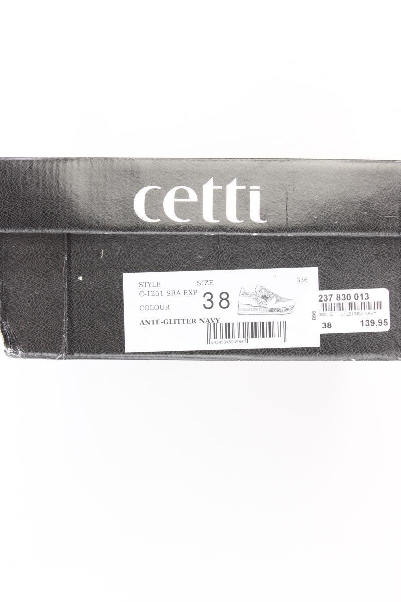 Cetti Sneaker Gr. 38 Neupreis: 139,95€! blau aus Leder