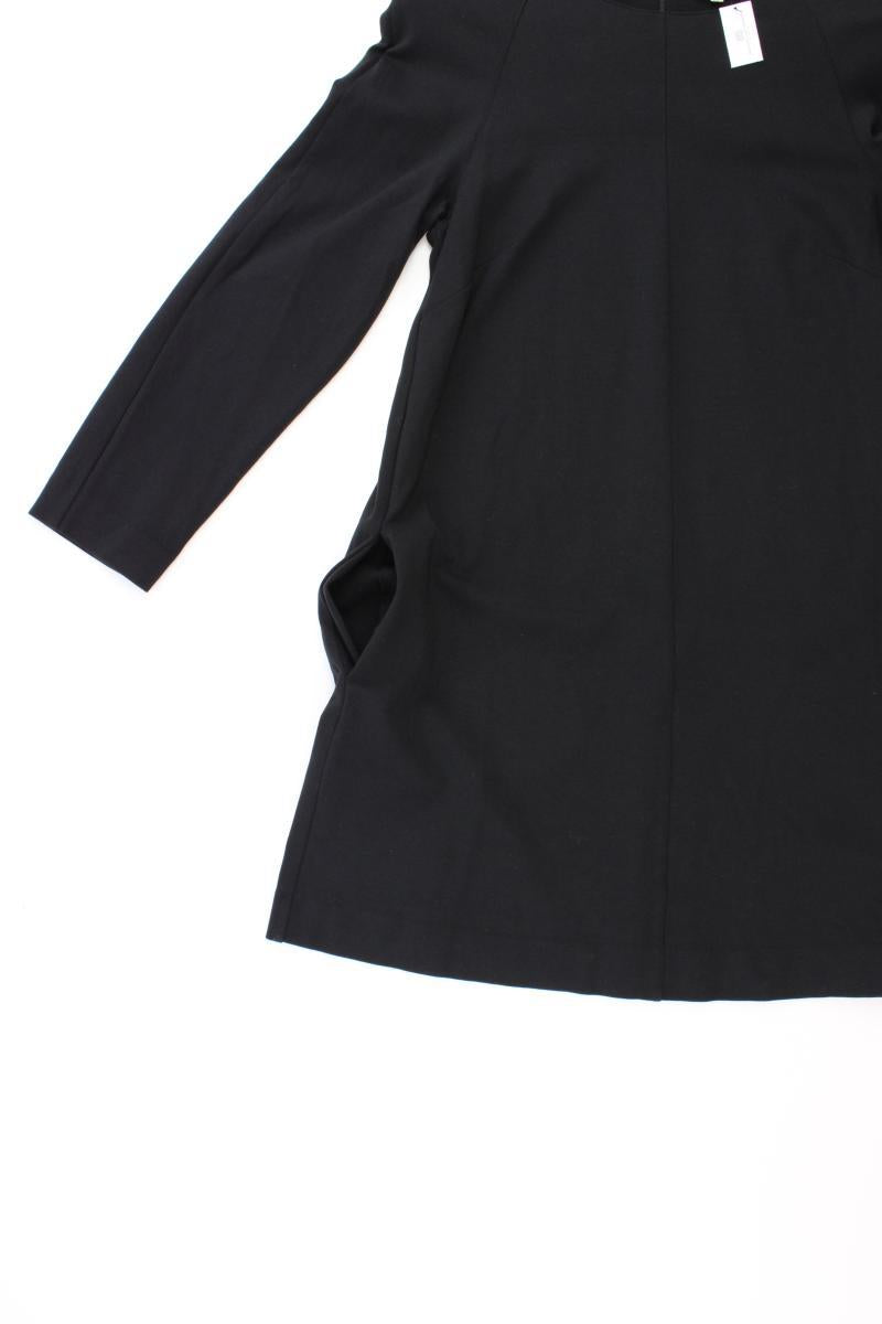 P.a.r.o.s.h. Langarmkleid Gr. L schwarz aus Baumwolle