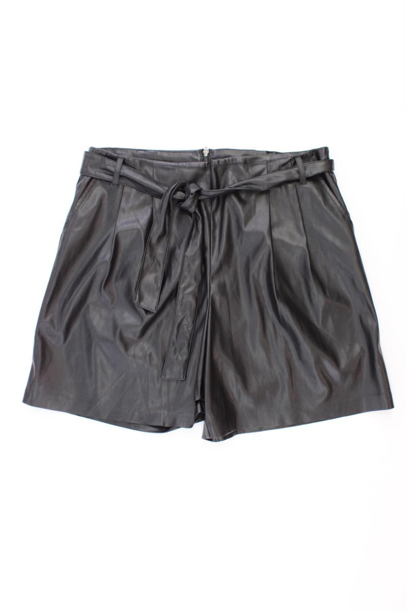 edc by Esprit Kunstledershorts Gr. 40 neuwertig schwarz aus Polyester