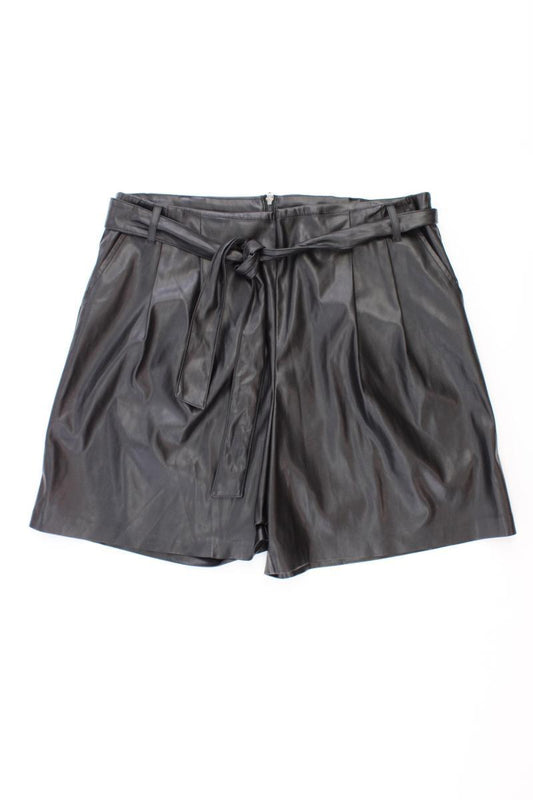 edc by Esprit Kunstledershorts Gr. 40 neuwertig schwarz aus Polyester