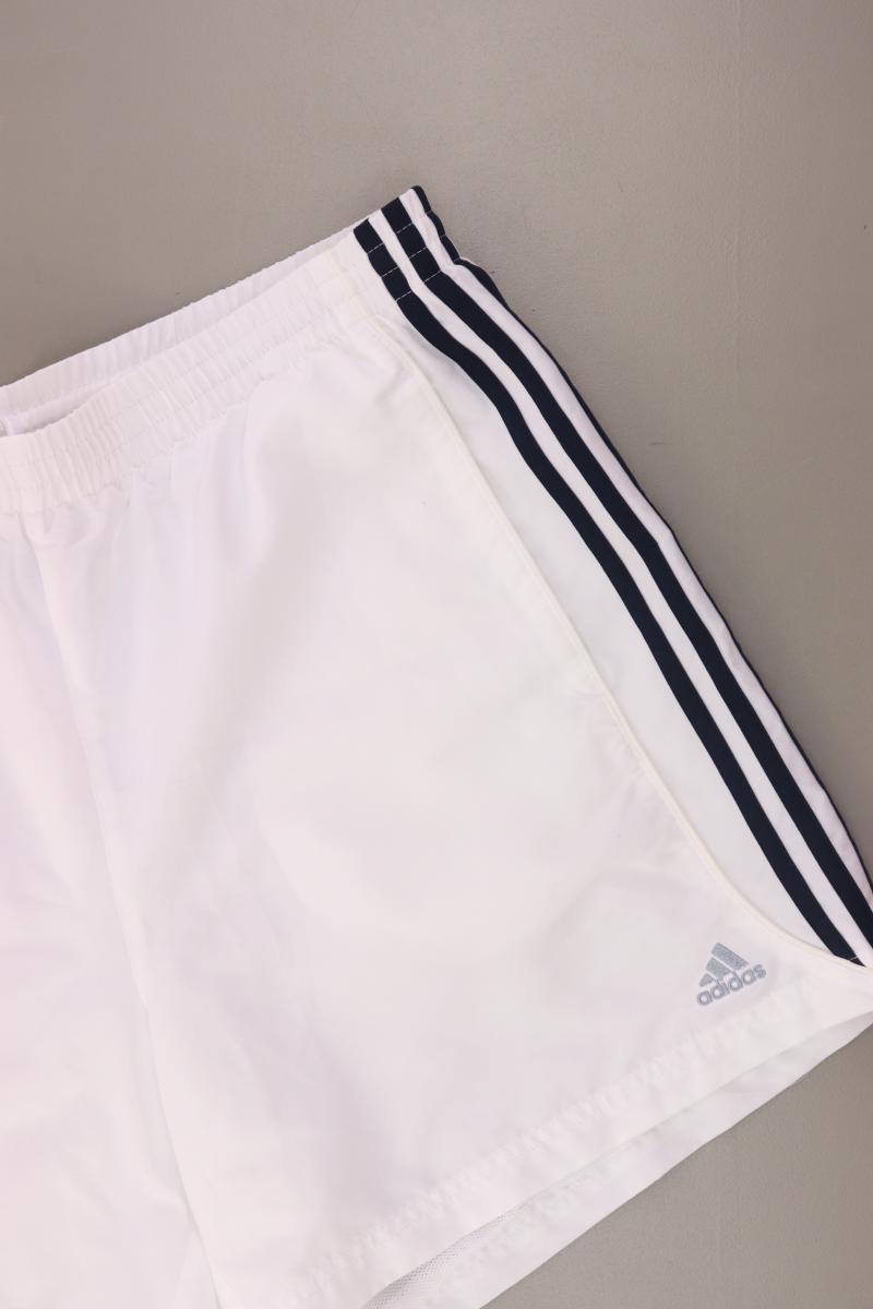 Adidas Sportshorts Gr. XL weiß aus Polyester