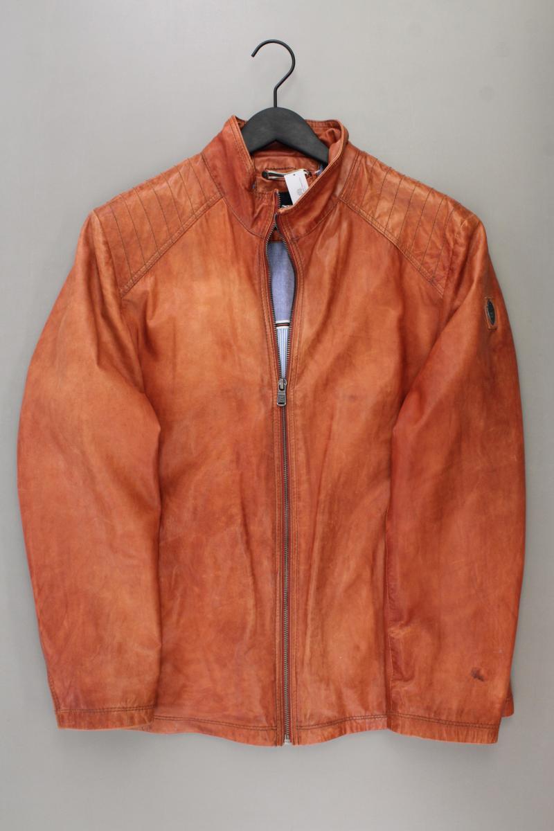 Engbers Lederjacke für Herren Gr. 52 orange