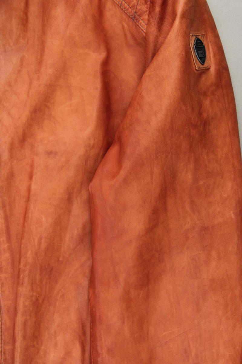 Engbers Lederjacke für Herren Gr. 52 orange
