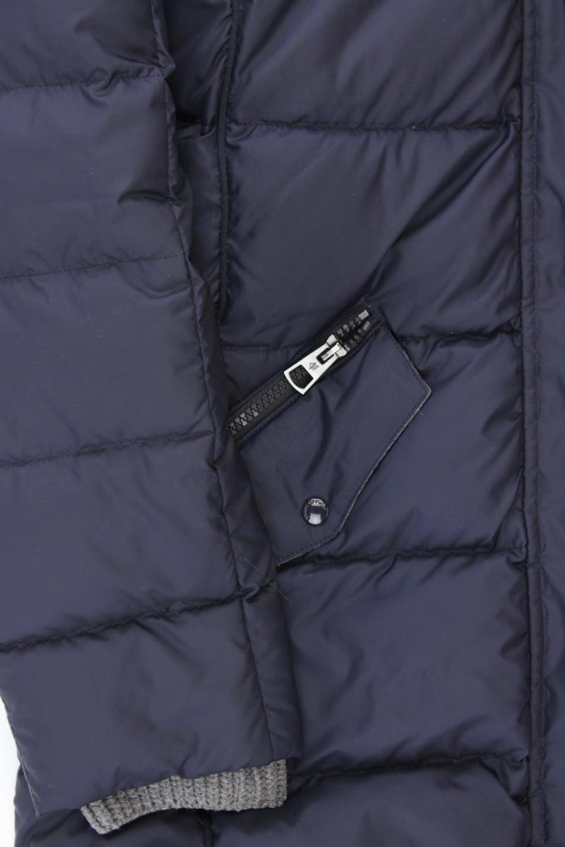 Marc O'Polo Daunenmantel Gr. 38 blau aus Polyester