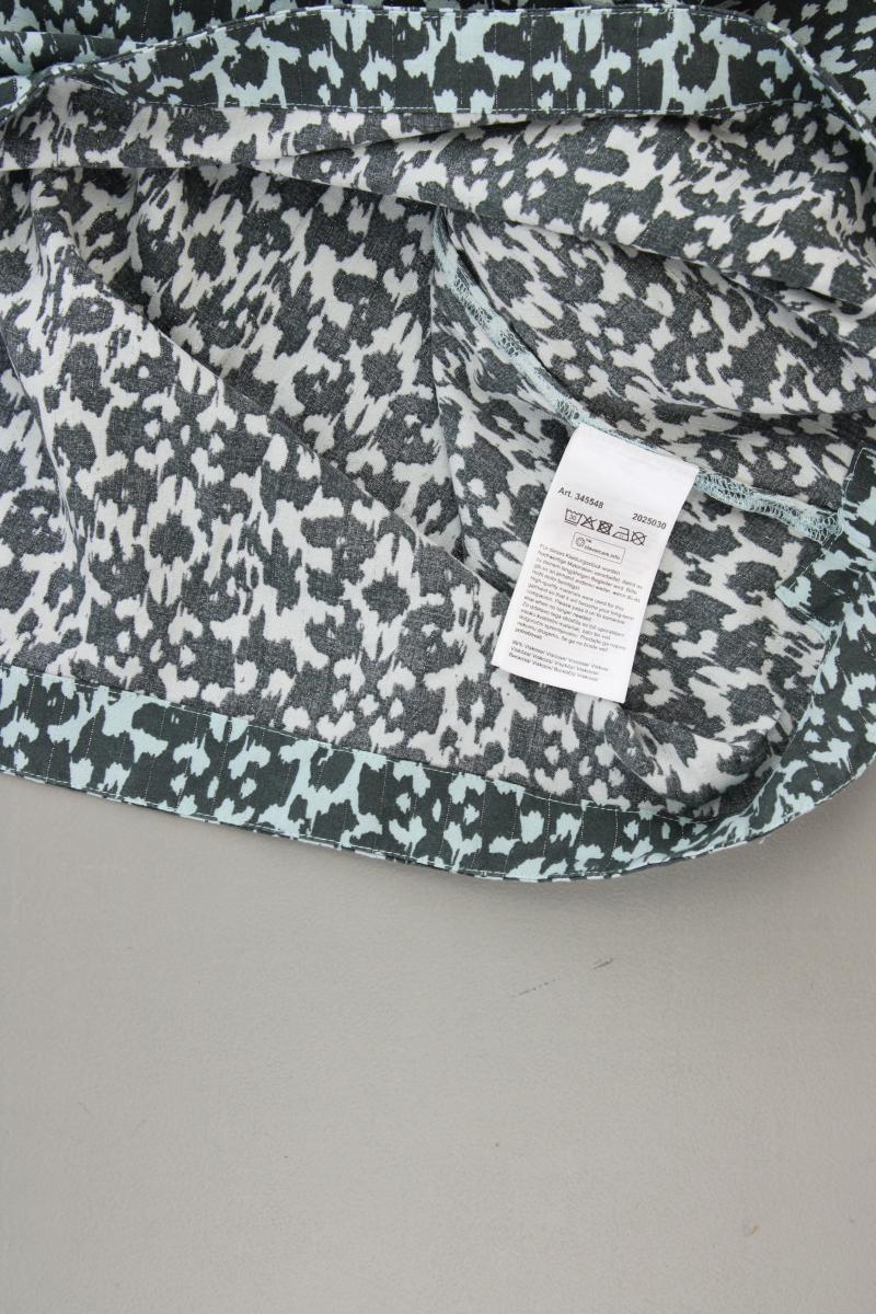Cecil Classic Bluse Gr. XL 3/4 Ärmel blau aus Viskose