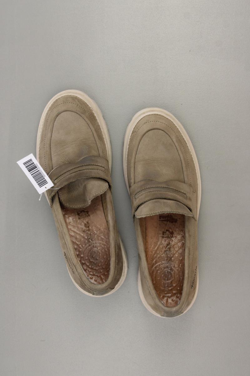 Tamaris Halbschuhe Loafers Gr. 38 braun aus Leder
