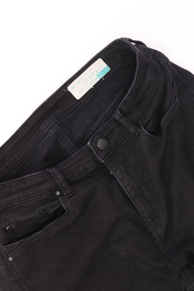 Esprit Organic Skinny Jeans Gr. W29/L30 schwarz aus Baumwolle